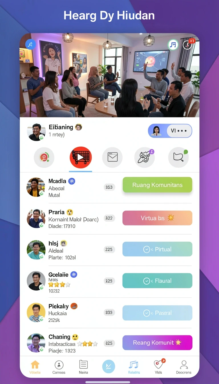 Beragam pilihan permainan menarik dalam aplikasi Download jos77 APK untuk Android.