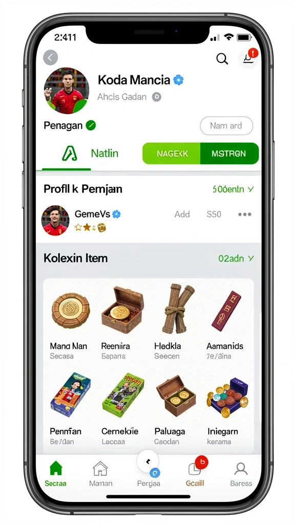 Beragam pilihan permainan menarik dalam aplikasi Download raja288 APK untuk Android.